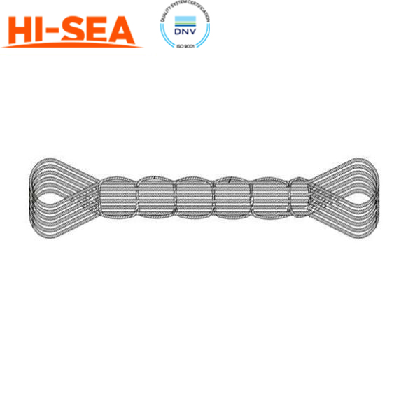Flat Wire Rope Mesh Sling